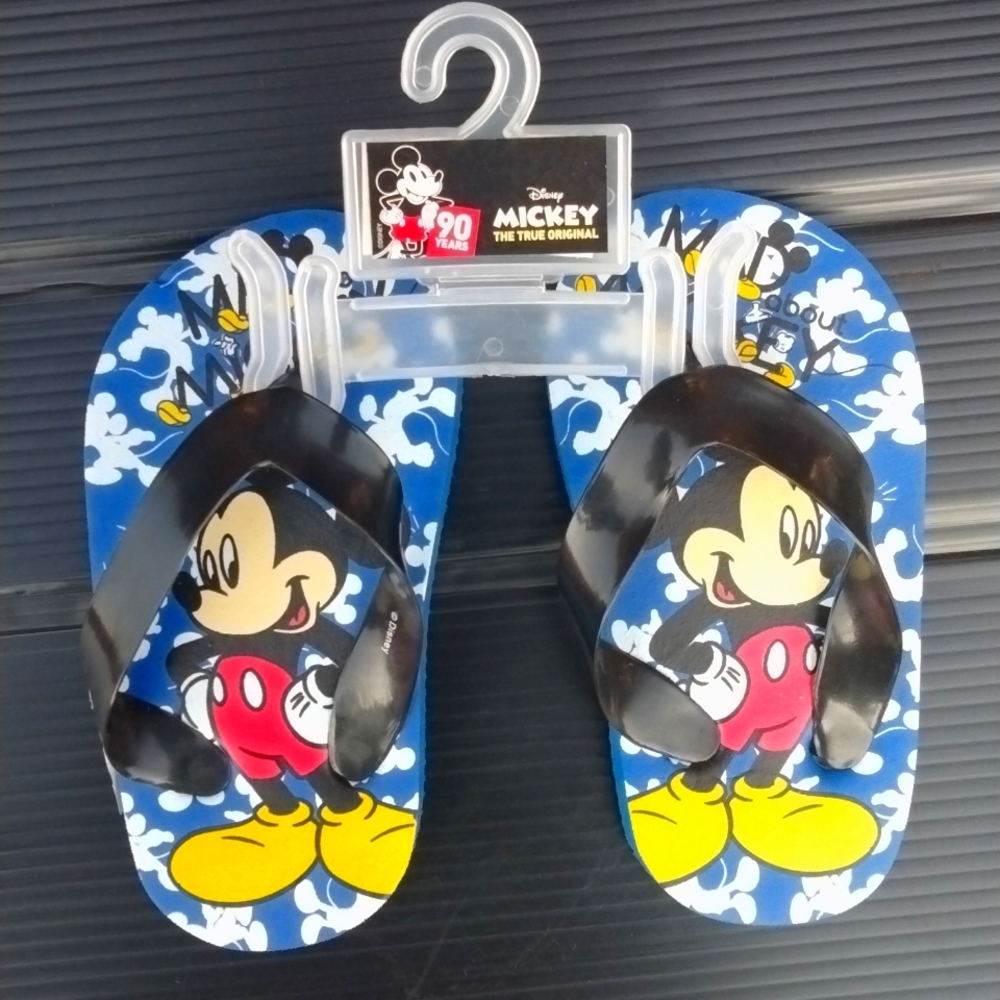 2SR7.  mickey mouse flip flops